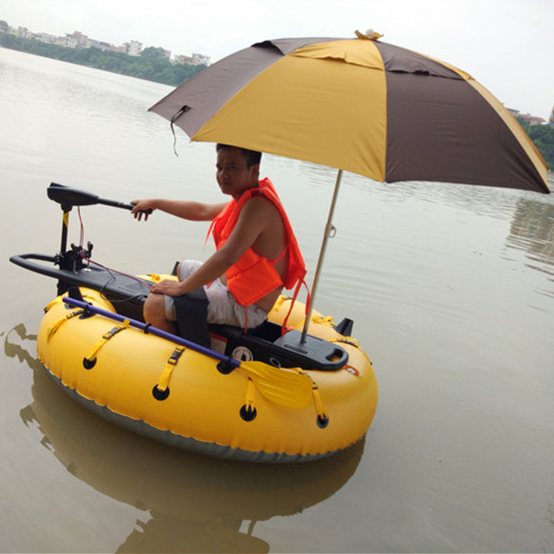 Portable single Luya boat Electric rubber boat Fishing boat Bumper boat Round boat Raft Fishing boat 5 minutes installation