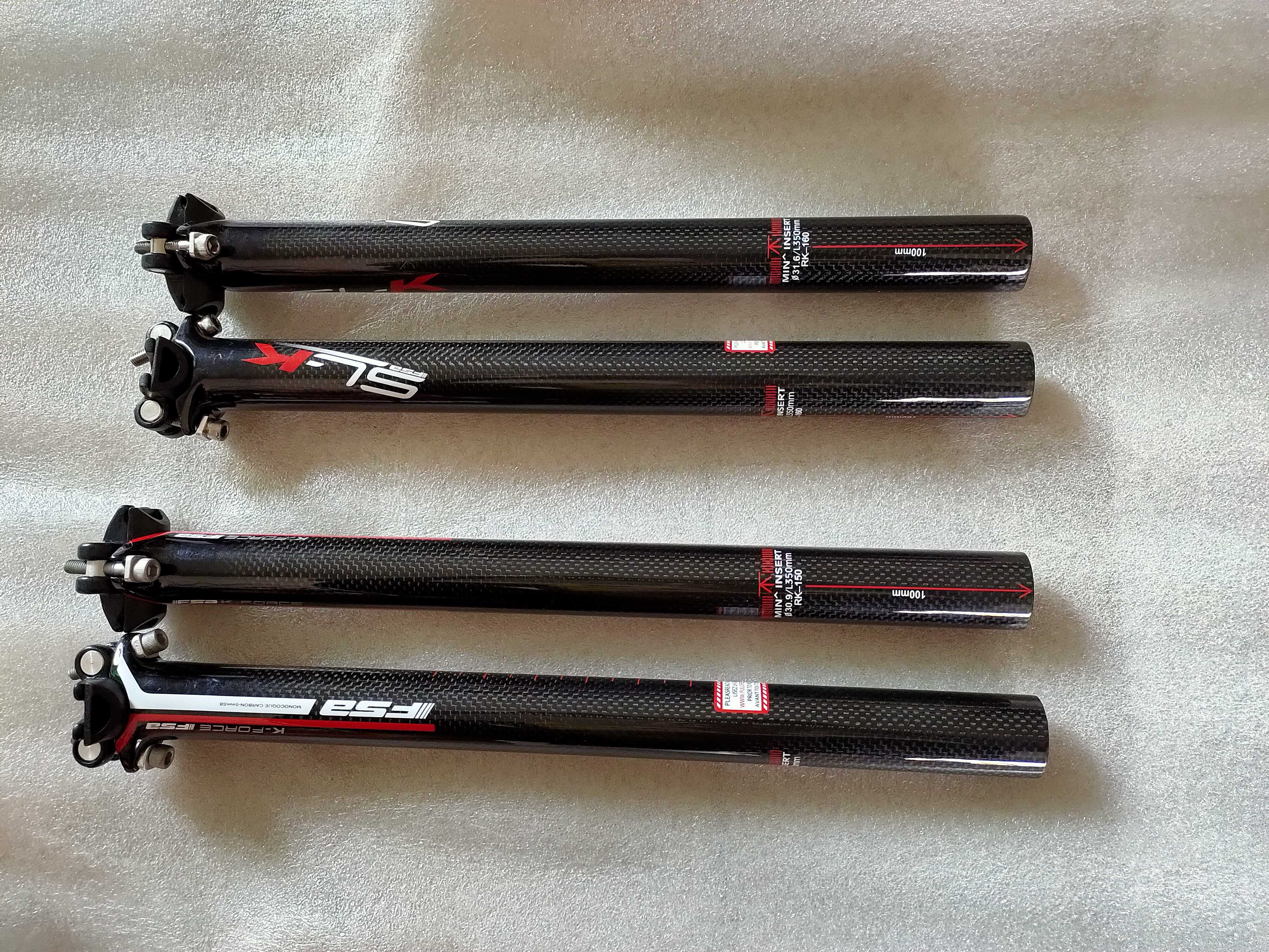 Carbon fiber FSA holder pipe carbon fiber SLK sitting pipe 31 6 SLK seat pipe 30 9 FSA sitting pipe