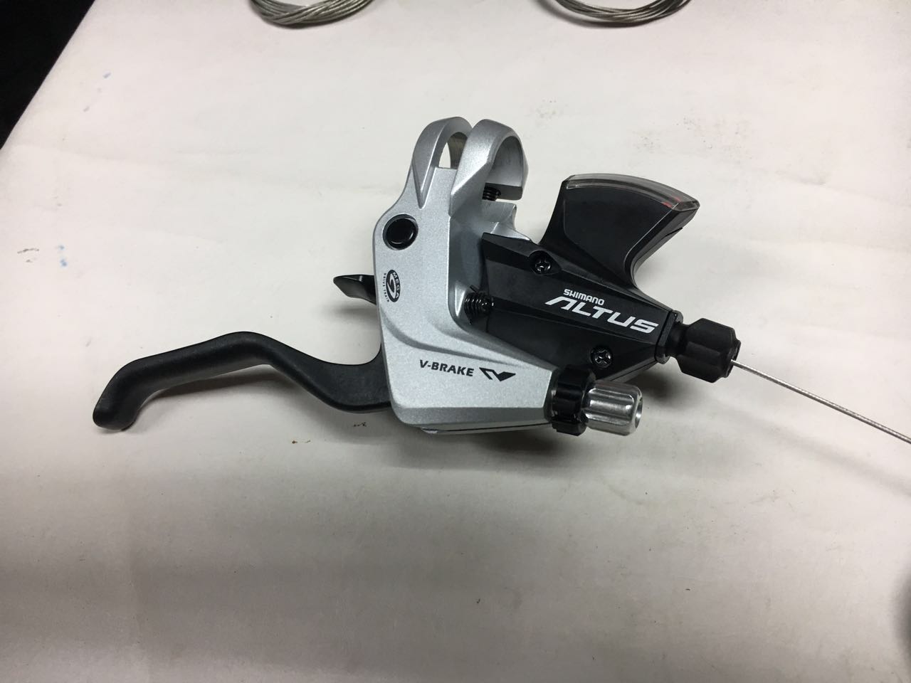 Single side 9 speed finger dial SHIMANO Jubilee M370 Even body finger dial 9 speed 27 speed brake handle finger