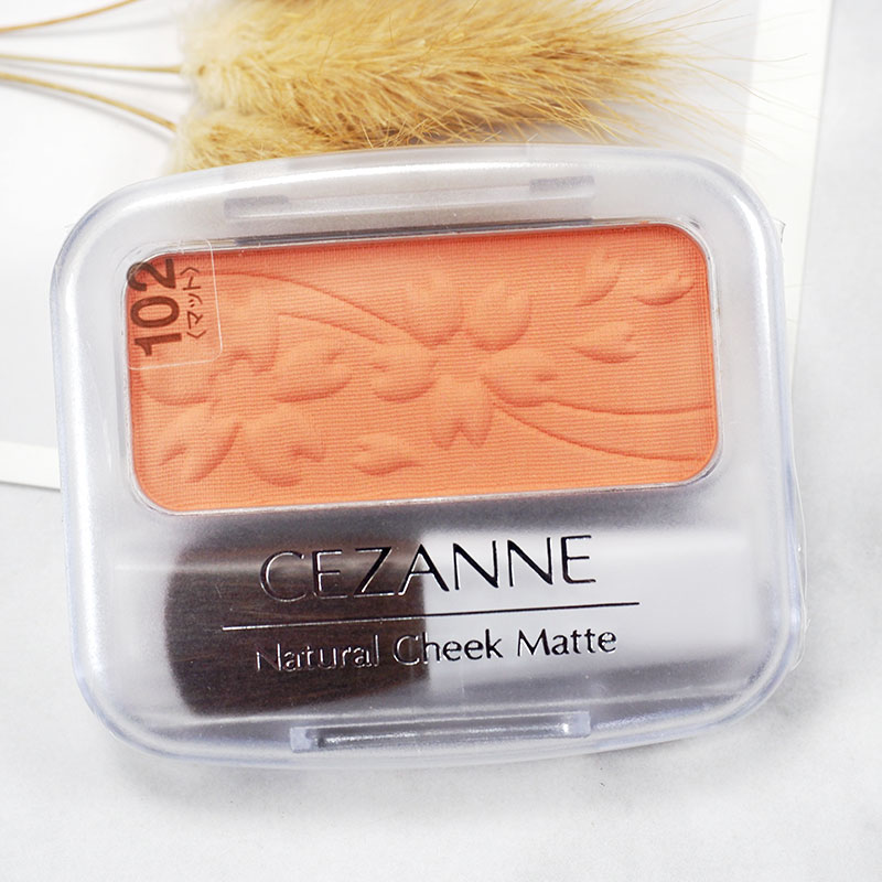 Nhật Bản CEZANNE Qian Shi Li Đơn sắc Blush Trang điểm màu nude Âm thanh nổi tự nhiên Khắc đỏ tự nhiên Màu mới 16 - Blush / Cochineal phấn má 3ce rose beige