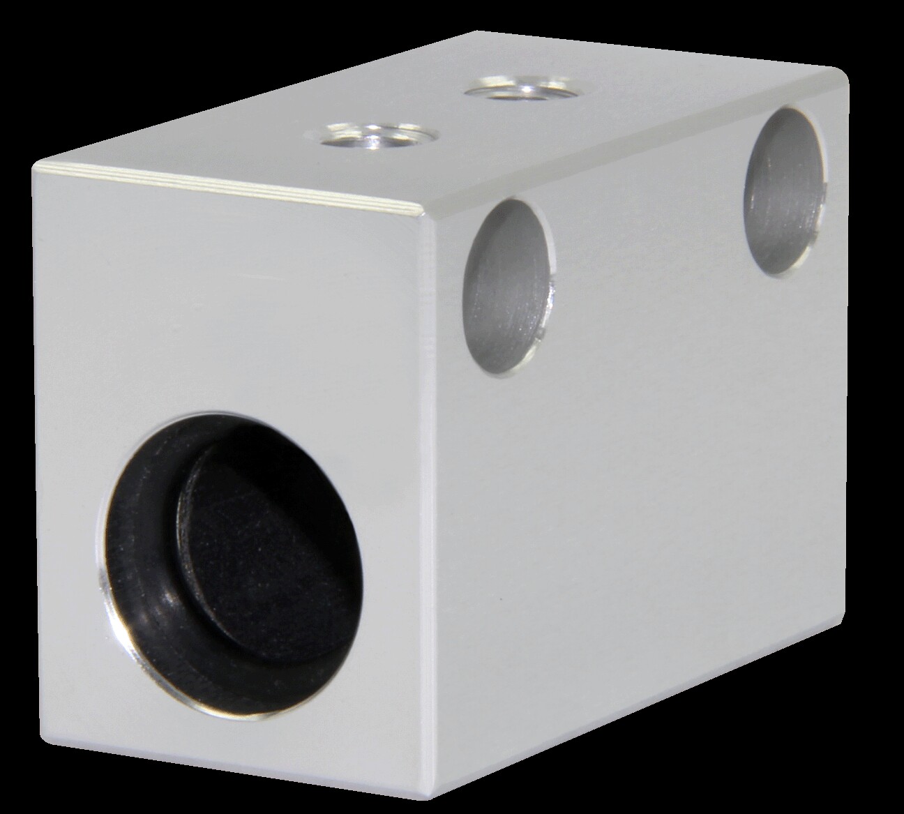 MDBA6 MDBA8 oil-free bush square fixing base assembly with built-in dry wiping bush plus high standard type