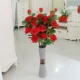 Hoa mô phỏng phòng khách sàn đặt hoa hồng lớn trang trí hoa khô hoa nhựa trang trí hoa cưới cao cành hoa lụa - Hoa nhân tạo / Cây / Trái cây
