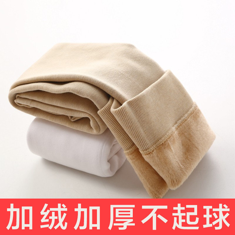 Children Dance Socks Girl girl Garcrotch pants Sox little girl Winter Cavet Thickened Exercise test Inner Lap Pants Socks Pants