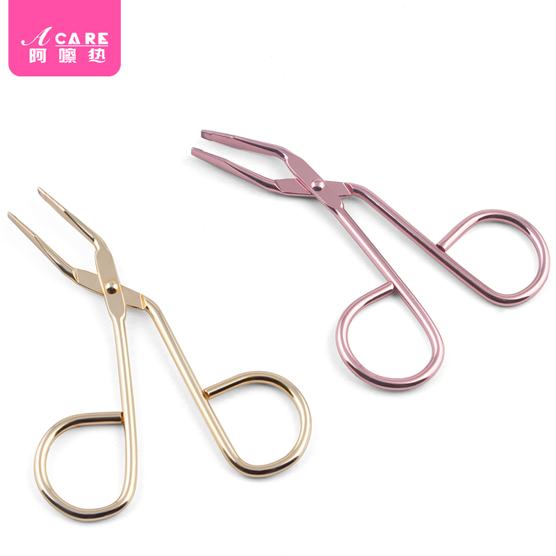 Special beauty tools Eyebrow pliers Plucking tweezers Eyebrow clip Stainless steel set Beard Eyebrow Trimmer knife for beginners