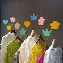 Clothing store hanging rings withstand childrens clothes hanger hooks wire hanging rings hangers childrens clothing shelves display racks