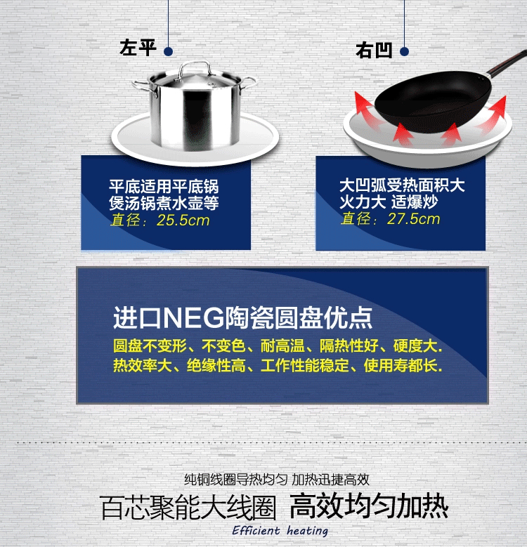 Shangpengtang YS-IC34H08A nhà nhúng bếp cảm ứng hai đầu Đức bảng điều khiển nhập khẩu bếp đôi bếp điện - Bếp cảm ứng bếp từ tốt