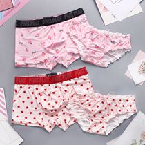  Couple panties sexy temptation men and women double couple underwear cute creative summer passion pair suit