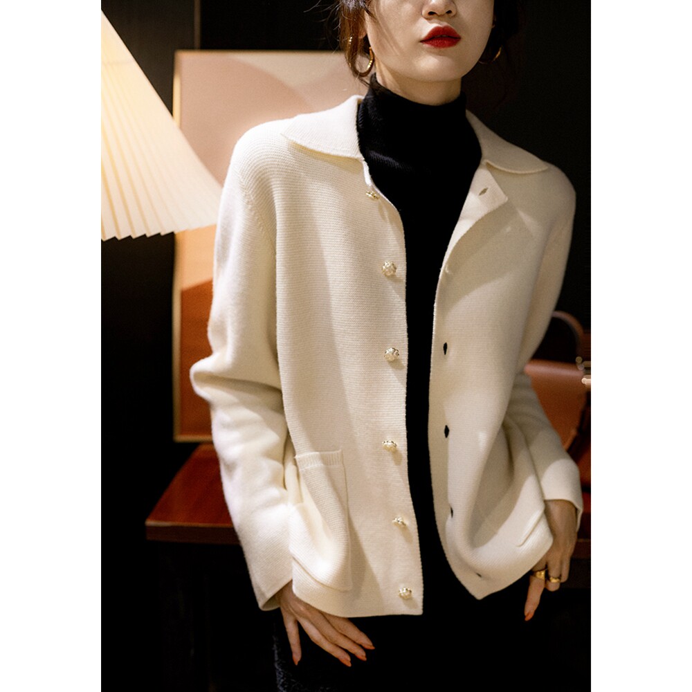 RAGR 22 Heavyweight New Machine Washable Pure Wool 800g COCO Camellia Jacket