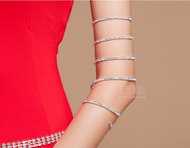 New belly dance bracelet belly dance performance arm ring belly dance accessories dual-purpose