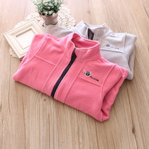 Girl Boy Sweatshirt Thickened Rocking Grain Flannel Spring Autumn Winter Dress New Korean Version Children Dress CUHK Child Jacket Blouse