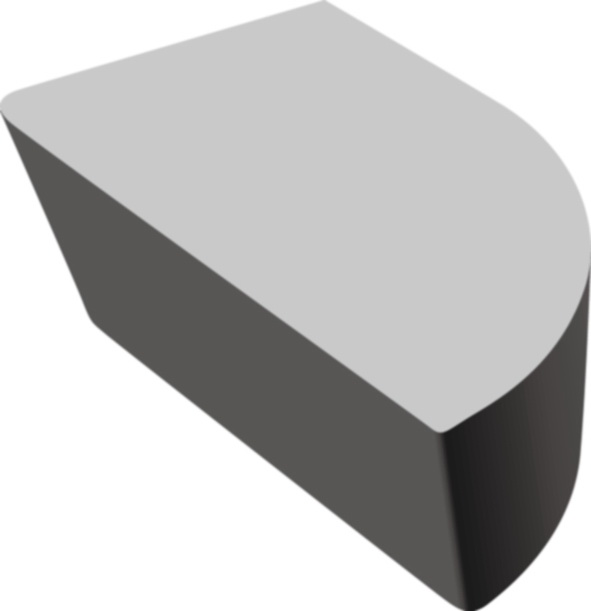 Zhuzhou cemented carbide cutter head welding outer circular turning blade YT15YG6YG8YT5YW1 YW2 A312Z