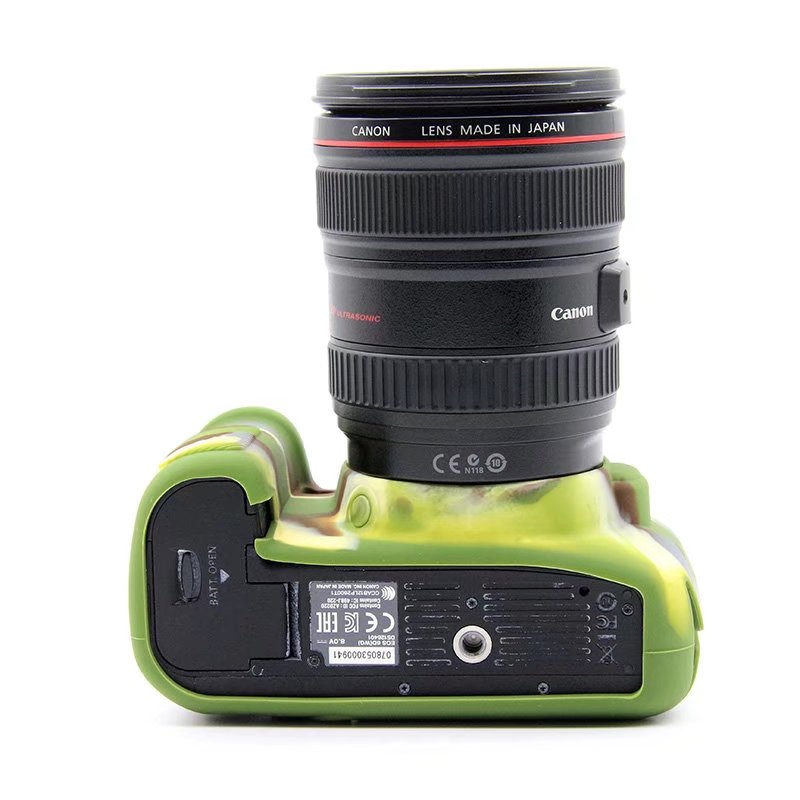 túi máy ảnh Canon 5D4 6D2 80D 6D 5D3 200D5DSR 800D77D bảo vệ tay áo Silicone Case 750D - Phụ kiện máy ảnh kỹ thuật số túi chống nước máy ảnh