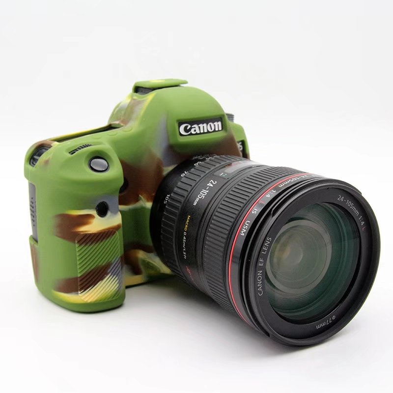 túi máy ảnh Canon 5D4 6D2 80D 6D 5D3 200D5DSR 800D77D bảo vệ tay áo Silicone Case 750D - Phụ kiện máy ảnh kỹ thuật số túi chống nước máy ảnh