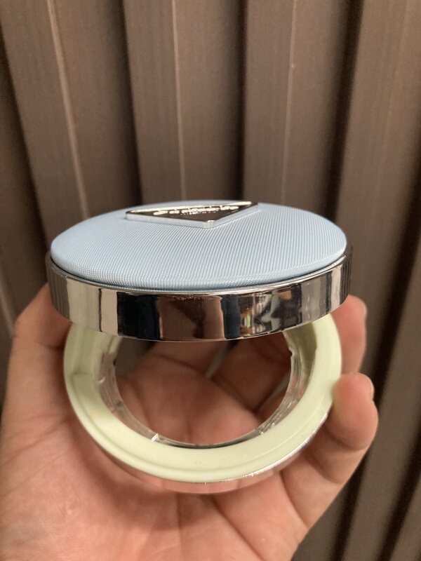 Limited Edition Suitable for Prada/Valen 12g Cushion Core Shell Empty Case Baby Blue Infant Blue