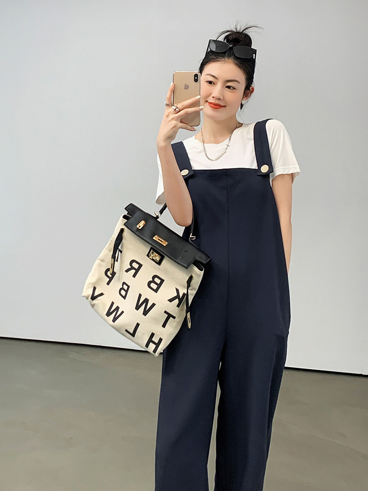 Боди/брюки 美洋meiyang【70系列清仓特卖捡漏】奥地利假日背带裤 阔腿连身裤