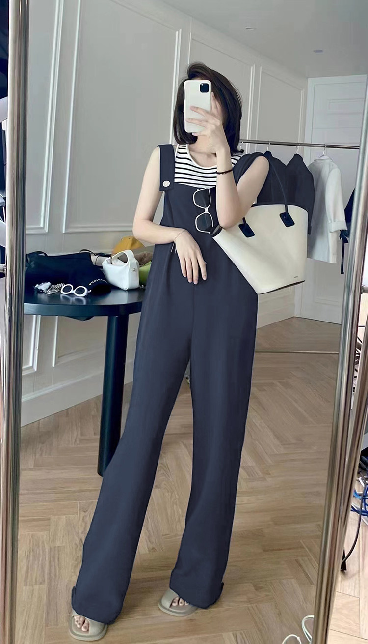 Боди/брюки 美洋meiyang【70系列清仓特卖捡漏】奥地利假日背带裤 阔腿连身裤