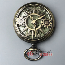 Antique pocket watch mens mechanical clock old antique miscellaneous Republic of China mechanical watch pendant retro ancient old copper watch