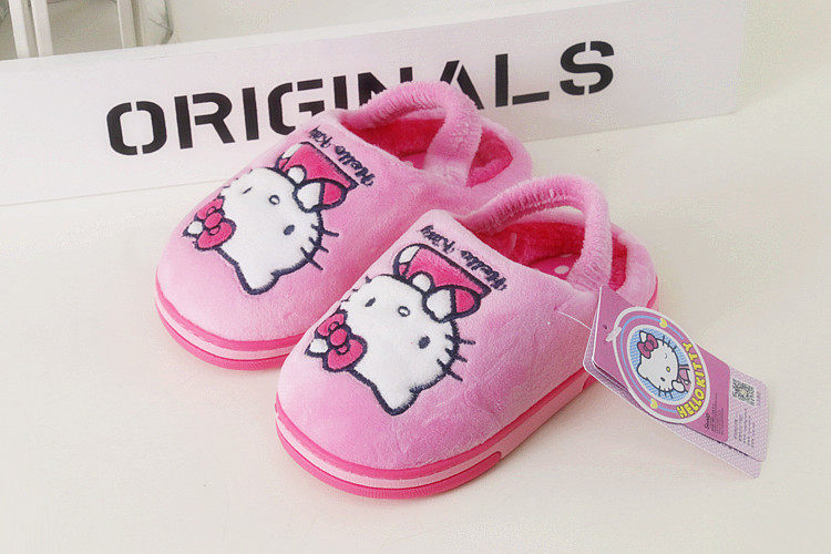 Chaussons enfants en autre HELLO KITTY pour hiver - semelle autre - Ref 1003871 Image 13