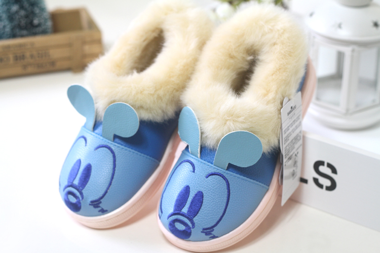 Pantoufles enfants en autre pour hiver - semelle autre - Ref 1015487 Image 22