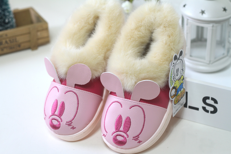 Pantoufles enfants en autre pour hiver - semelle autre - Ref 1015487 Image 18