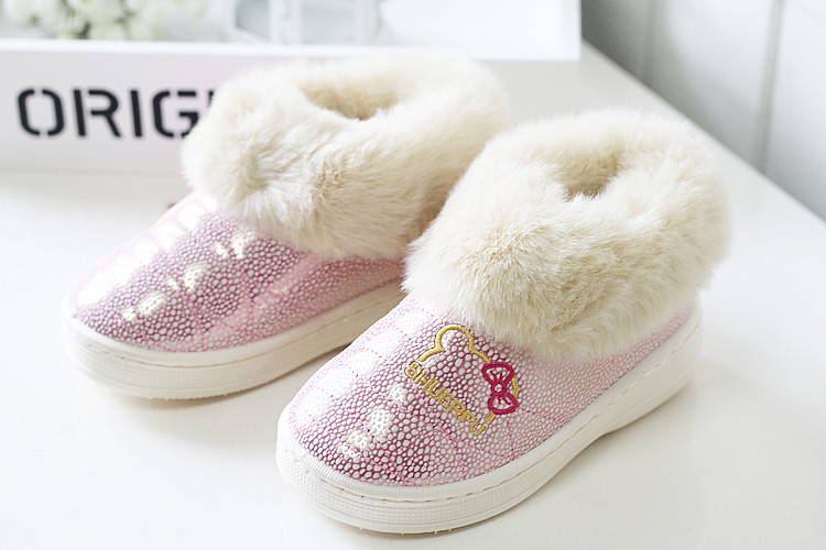 Pantoufles enfants en autre pour hiver - semelle autre - Ref 1015668 Image 9