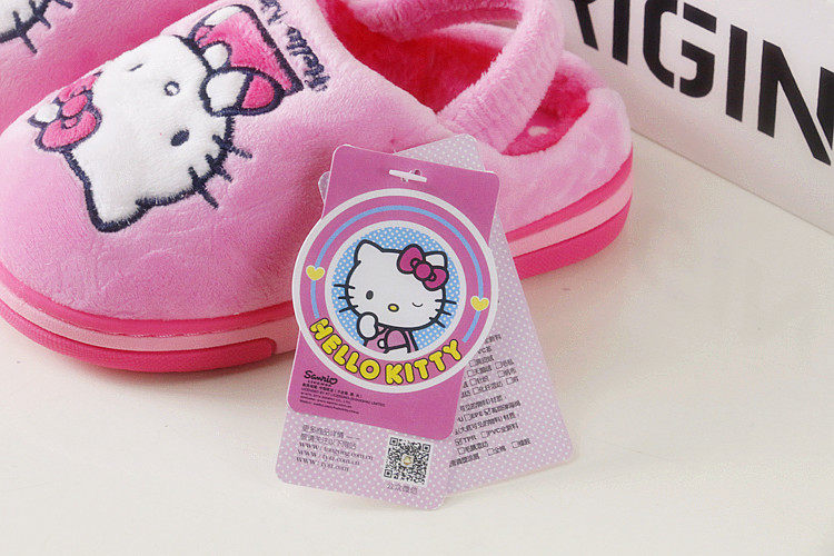 Chaussons enfants en autre HELLO KITTY pour hiver - semelle autre - Ref 1003871 Image 18