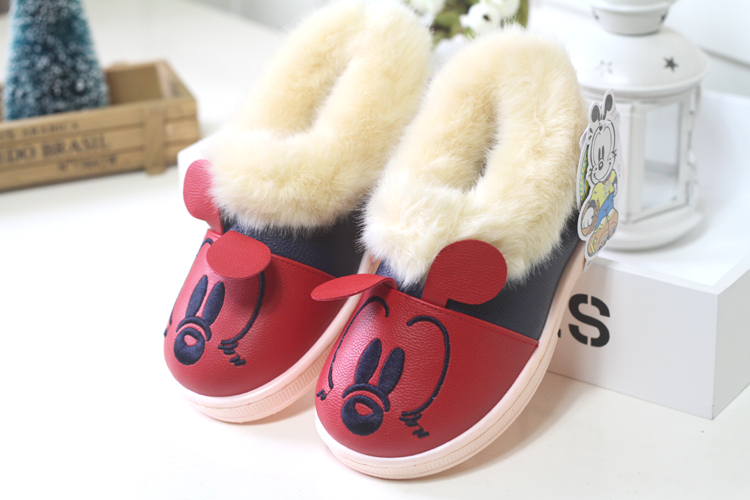 Pantoufles enfants en autre pour hiver - semelle autre - Ref 1015487 Image 17