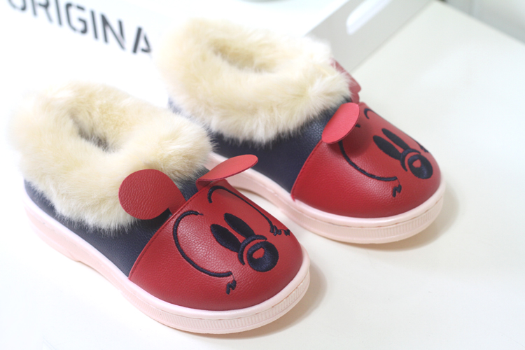 Pantoufles enfants en autre pour hiver - semelle autre - Ref 1015487 Image 16