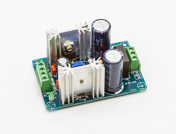 HIFI audio pre-amplifier positive and negative power supply LM317337 adjustable regulated linear power supply board on behalf of switching power supply