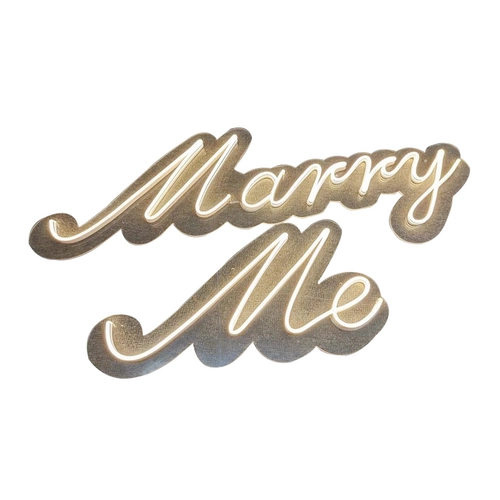 MarryMe женился на меня предложение, огни