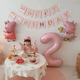 Предложение о браке на день рождения признание украшения флага баннера потягивает бар и вытяните баннерную сцену сцены после украшения