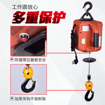 Portable electric hoist 220v small crane Household suspension traction electric hoist lifting lifting crane