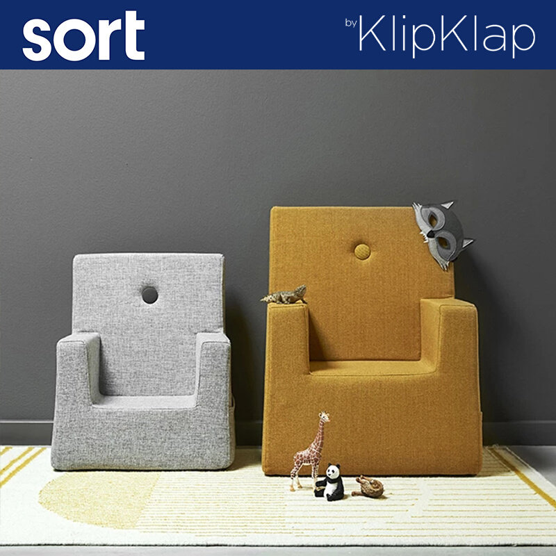 sort Denmark byKlipKlap imported children's chair foam anti-collision sofa chair Nordic KK KIDS CHAIR
