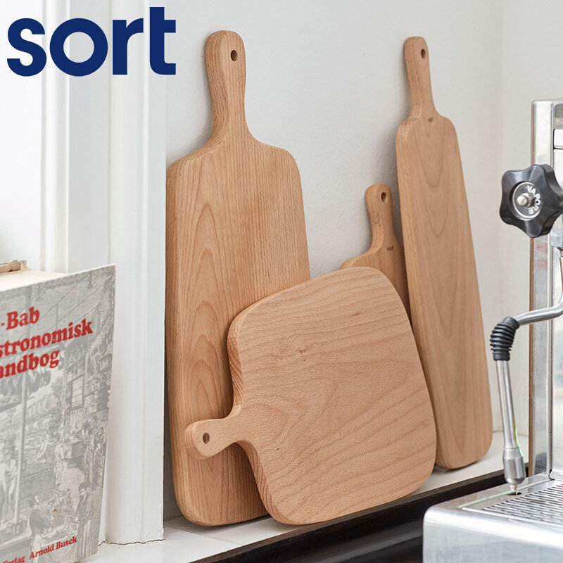 Sort Denmark HAY solid wood cutting board PLANK Nordic kitchen chopping board Japanese cutting board bread baking storage board