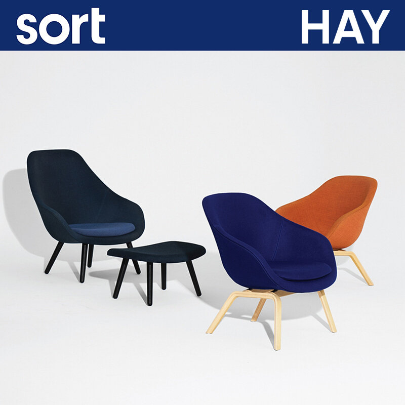 sort Danish HAY lounge chair Nordic creative AAL82-AAL92 lounge chair simple backrest sofa chair
