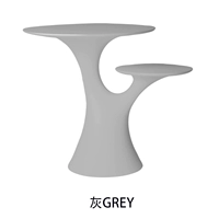 Серый серый маленький стол