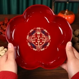 Свадебная фруктовая тарелка гостиная для красной свадебной конфет