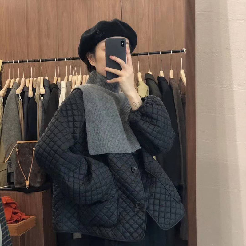 2022 Qiuchun New Han chic Mori Department 100 lap shorts cotton clothes cotton clothes women small children's bread cotton padded jacket