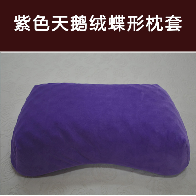 Winter trường hợp nhung gối 60x40 Thái Lan mủ nhớ gối bìa 50 * 30 bướm nơ áo gối - Gối trường hợp gối chống trào ngược cho trẻ sơ sinh