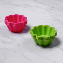 Exit France Silicone Cake Cup Pudding Die Maven Cup 7cm Flowers 4 Accessible Oven Steam Pan