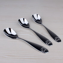 One-piece 18-10 stainless steel childrens meal more main meal spoon baby elephant eating spoon length 15 9cm