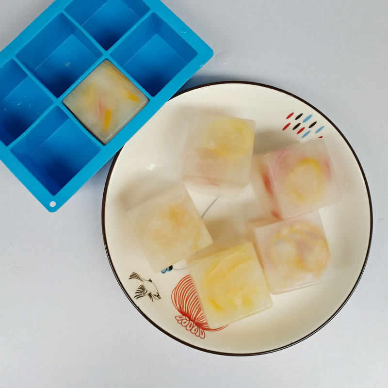 Exit Japan Silicone Squared Ice Chocolate Jelly Mold Pudding Mold 6 G 4 2 * 4 5cm