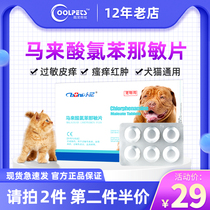 Pet skin disease oral medicine cat cat Moss eczema allergic medicine dog mite fungus Apoke antipruritic medicine