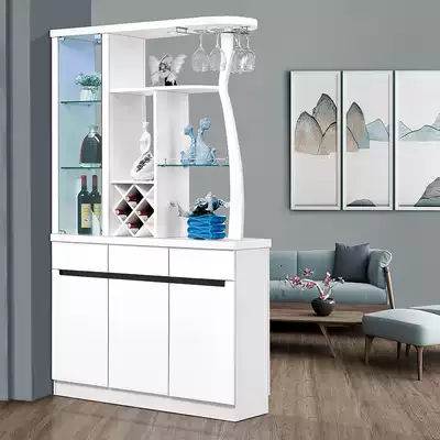Living room entrance feng shui partition entrance modern simple double-sided Hall Cabinet dining room screen rack wine cabinet shoe cabinet