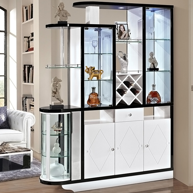 Entry wine cabinet porch cabinet shoe cabinet integrated living room modern minimalist partition cabinet double-sided foyer cabinet room hall cabinet screen