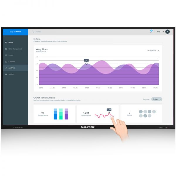 Fairview (Gooview) GM98S1 98 inch conference electronic whiteboard touch all-in-one 