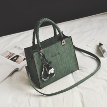 Lamode leather autumn and winter small bag 2019 new girl life fashion Joker ins simple shoulder crossbody portable