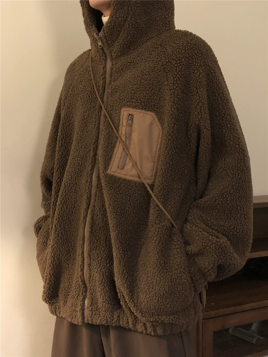 Winter retro down jacket, 2023, oversize, American style, increased thickness