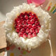 Internet celebrity ins style snow pear paper new cake decoration goddess Mother's Day Valentine's Day bouquet dessert dressing supplies