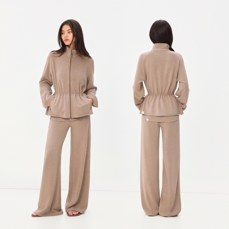 Ra Everyday “Walking Jacket” Stand Collar Drawstring Waist Jacket Ra Everyday “Walking Jacket” Stand Collar Drawstring Waist Jacket